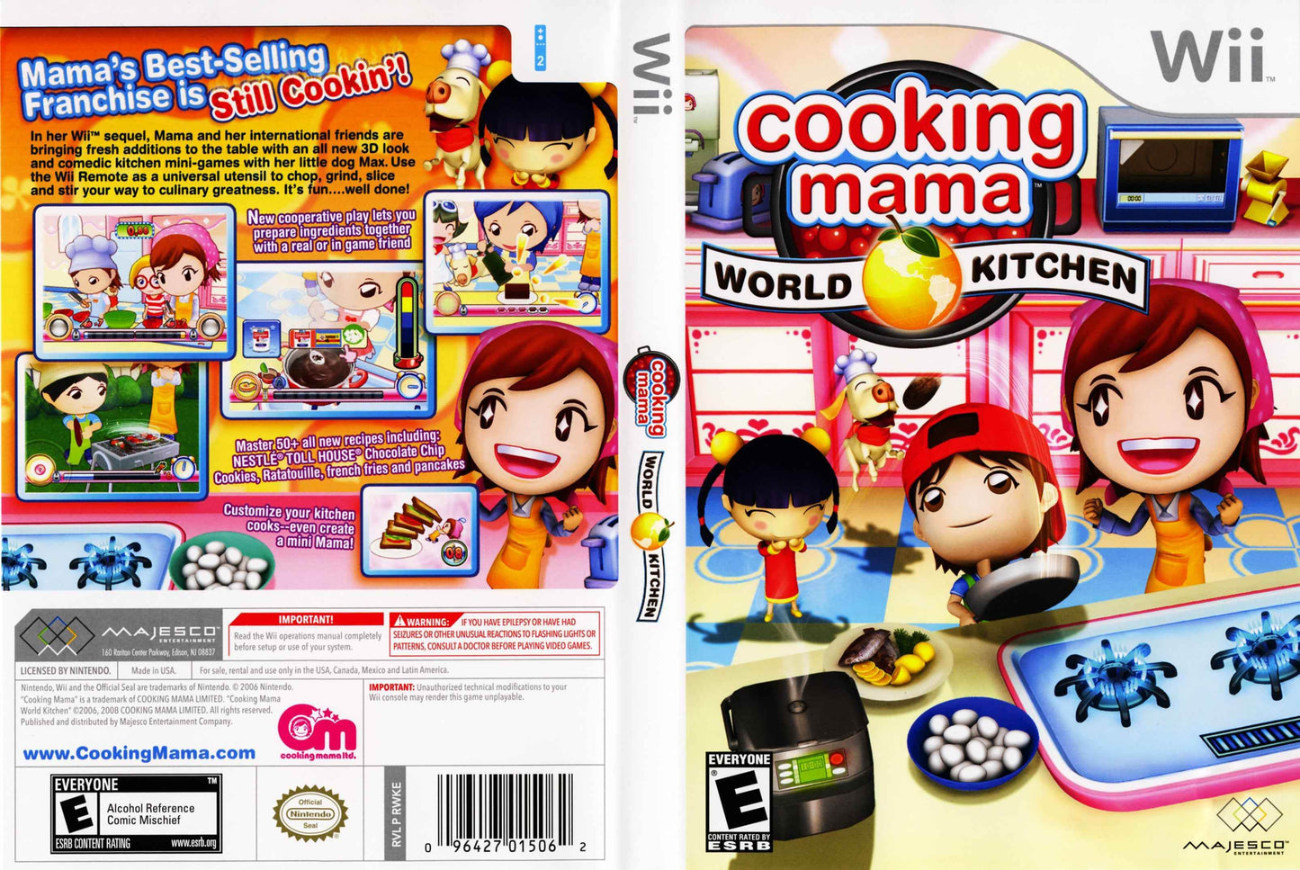 Cooking Mama World Kitchen Cover Art - WOI Solutions