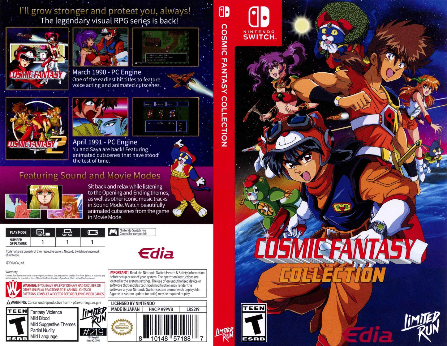 Cosmic Fantasy Collection Cover Art - WOI Solutions