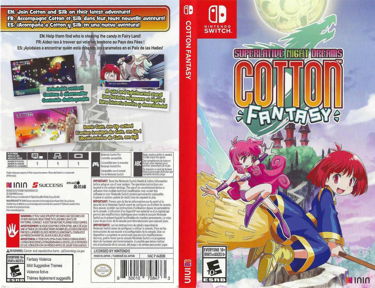 Cotton Fantasy Cover Art - WOI Solutions
