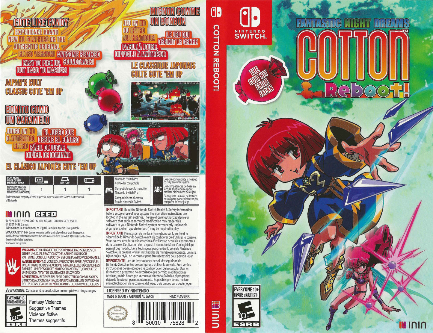 Cotton Reboot! Cover Art - WOI Solutions