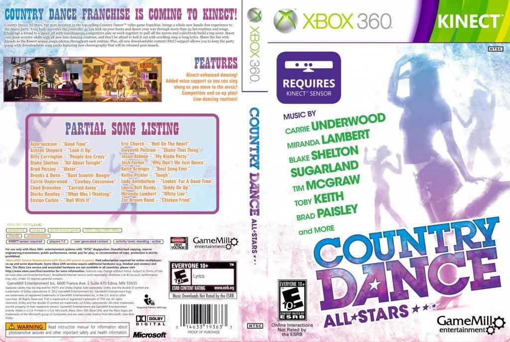 Country Dance All Stars Cover Art - WOI Solutions