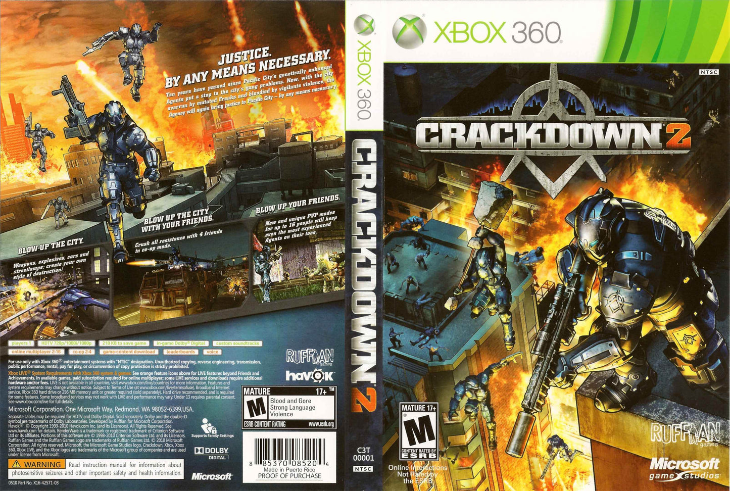 Crackdown 2 Cover Art - WOI Solutions