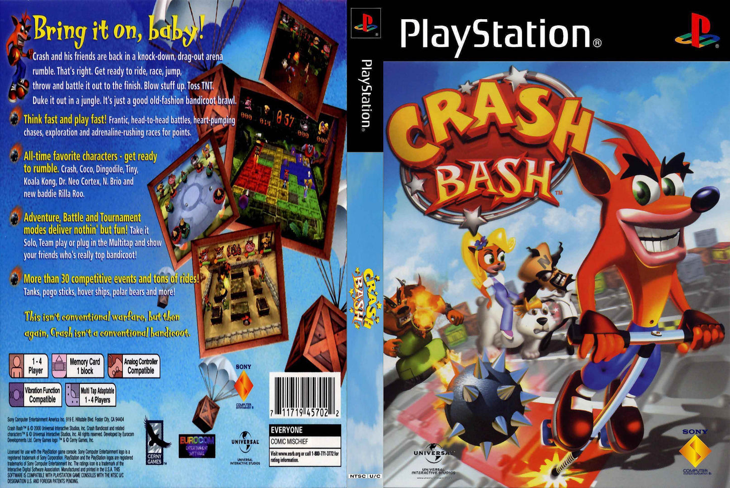 Crash Bash Cover Art - WOI Solutions