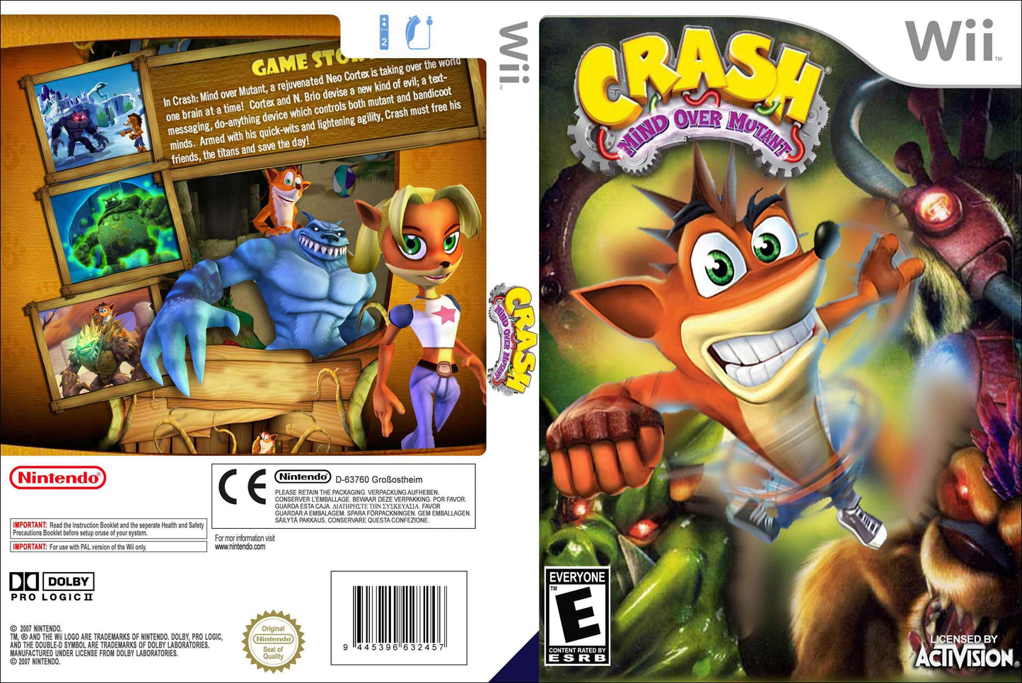 Crash Mind Over Mutant Cover Art - WOI Solutions