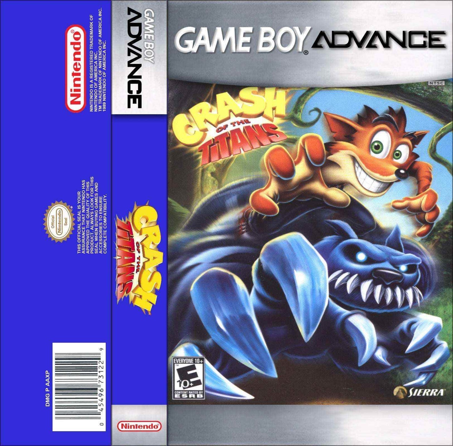 Crash Of The Titans Cover Art - WOI Solutions