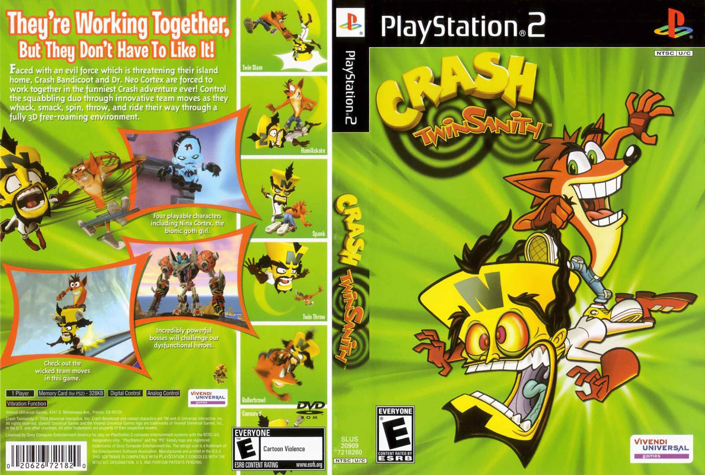 Crash Twinsanity Cover Art - WOI Solutions