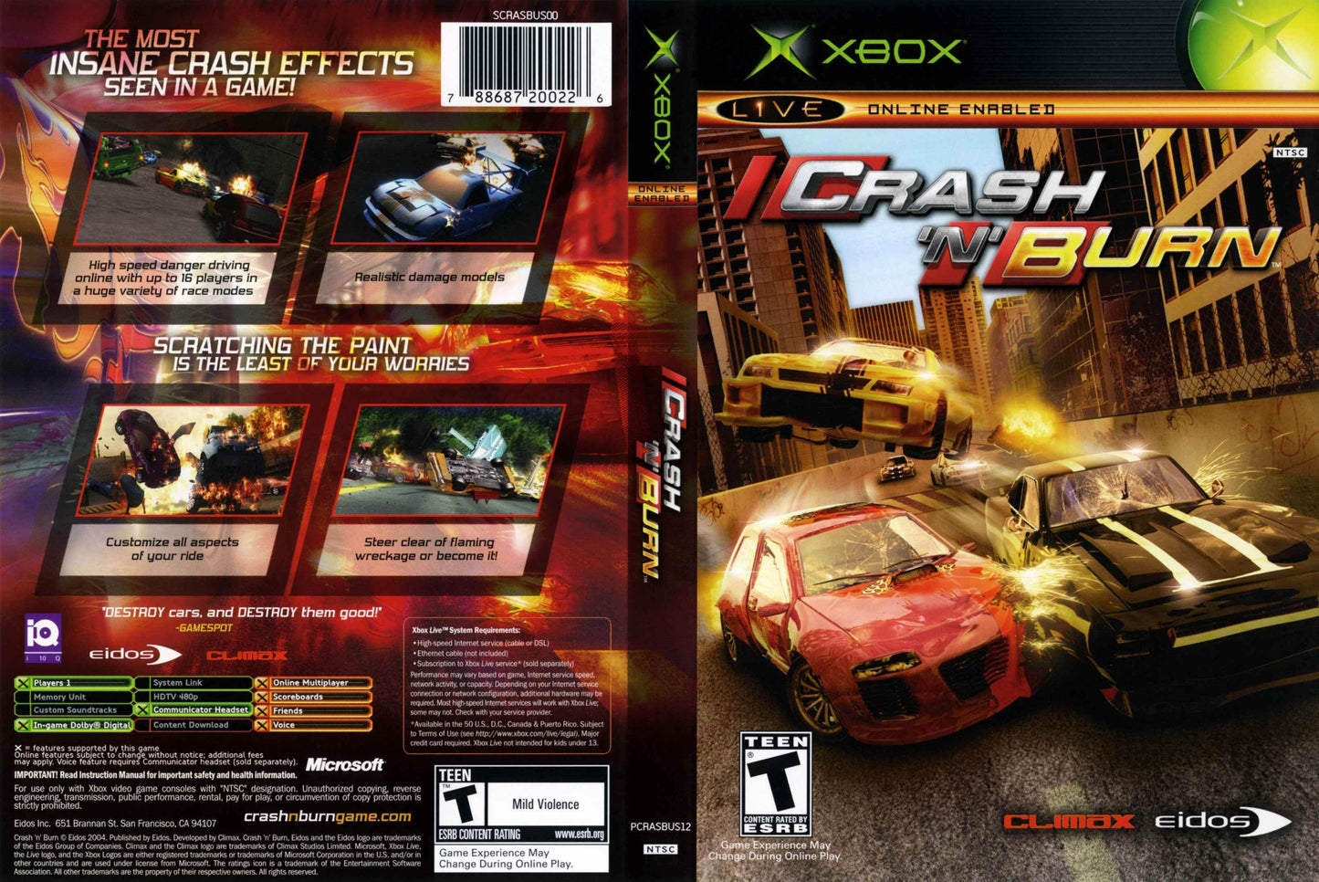 Crash 'N' Burn Cover Art - WOI Solutions
