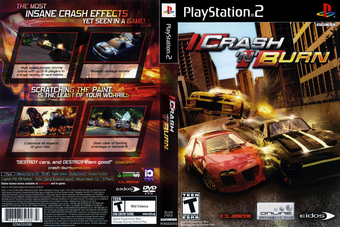 Crash 'N' Burn Cover Art - WOI Solutions