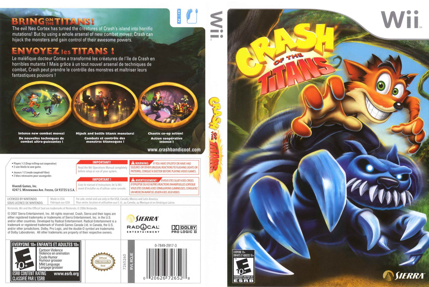 Crash of the Titans Cover Art - WOI Solutions