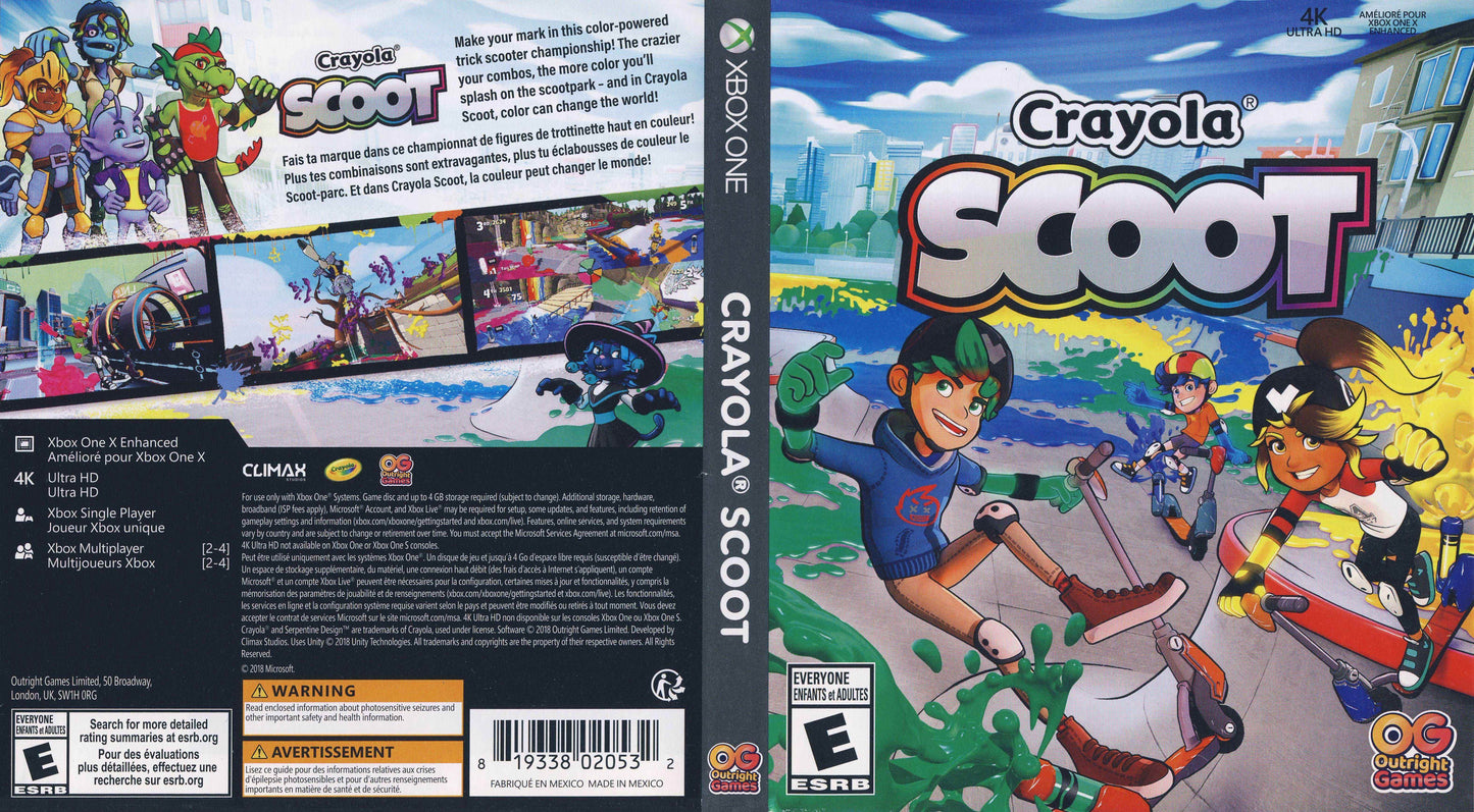 Crayola Scoot Cover Art - WOI Solutions