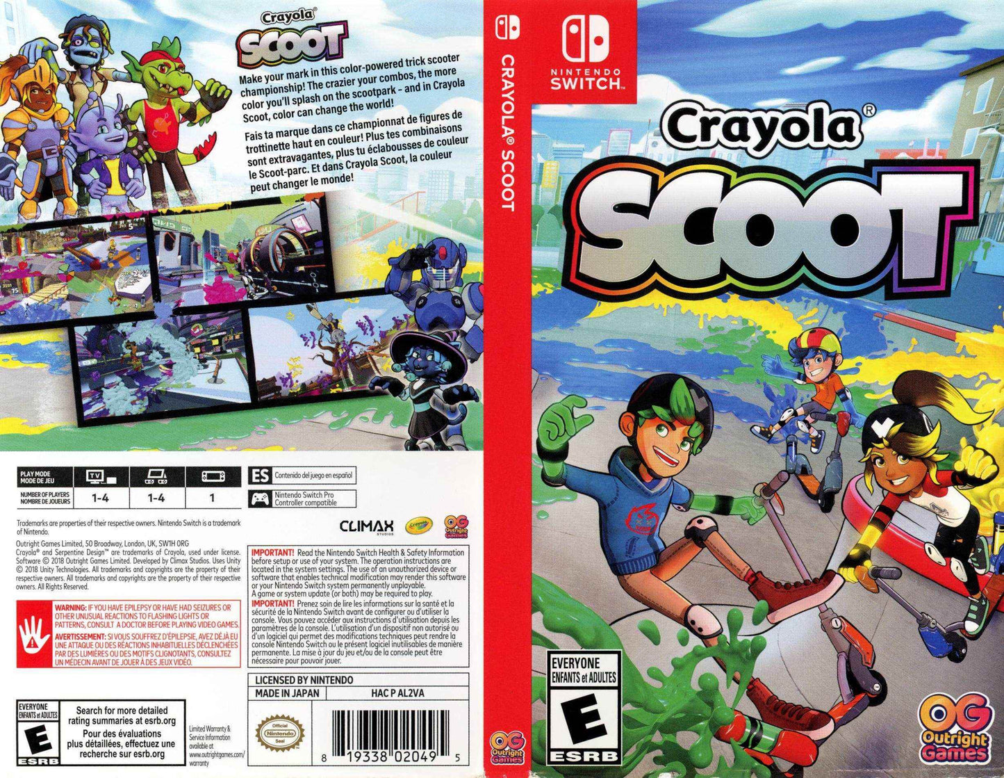 Crayola Scoot Cover Art - WOI Solutions