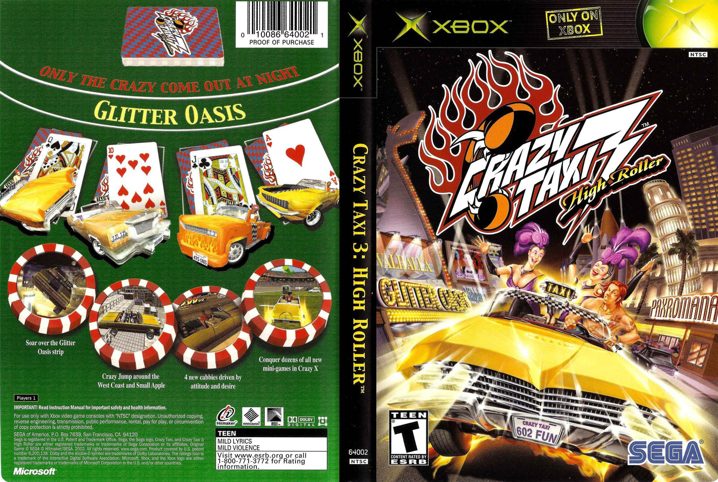 Crazy Taxi 3 Cover Art - WOI Solutions