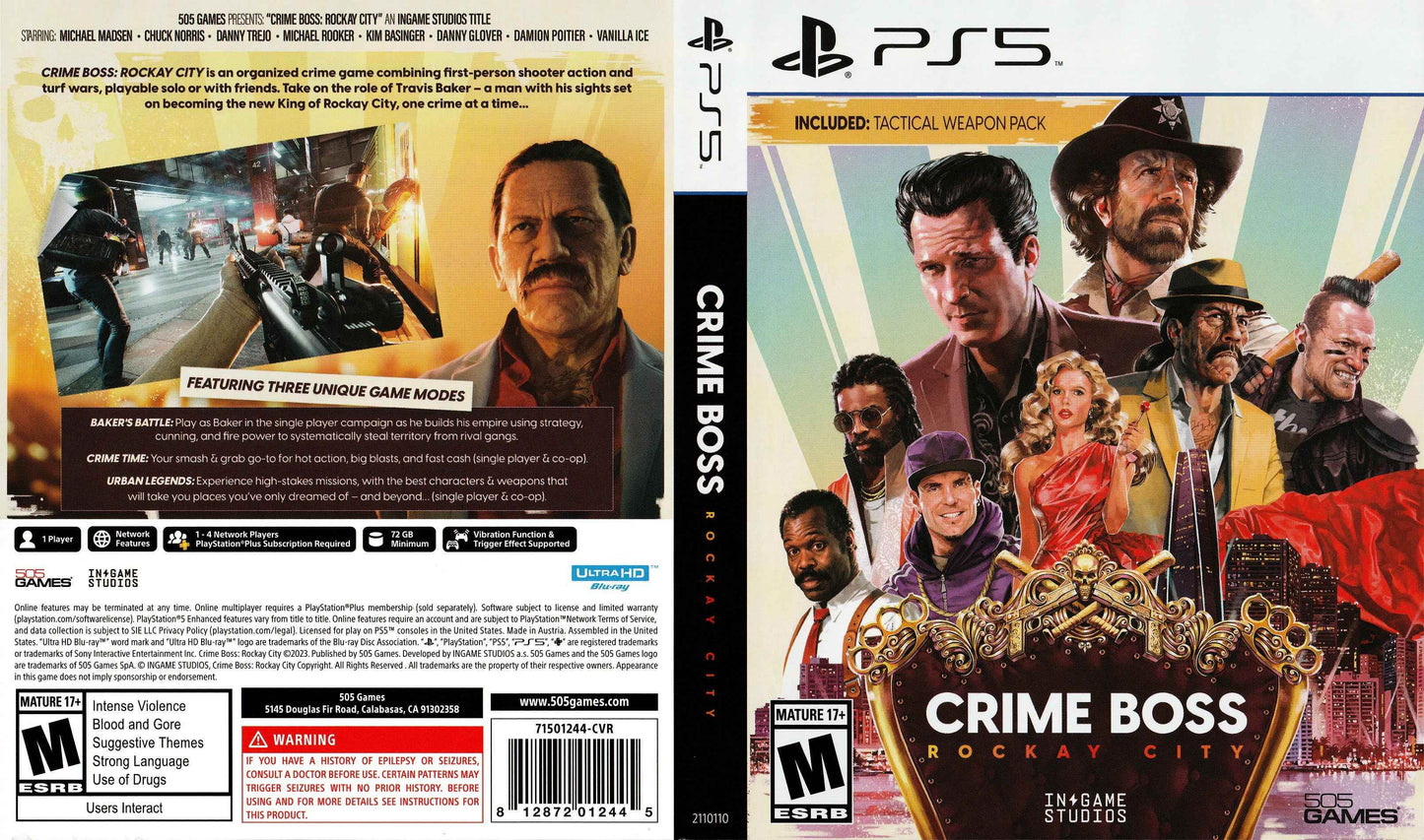 Crime Boss Rockay City Cover Art - WOI Solutions