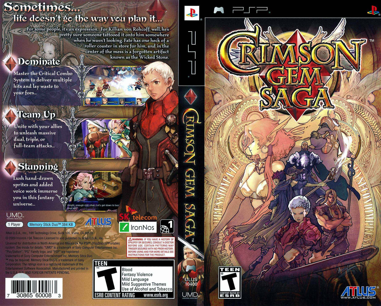 Crimson Gem Saga Cover Art - WOI Solutions