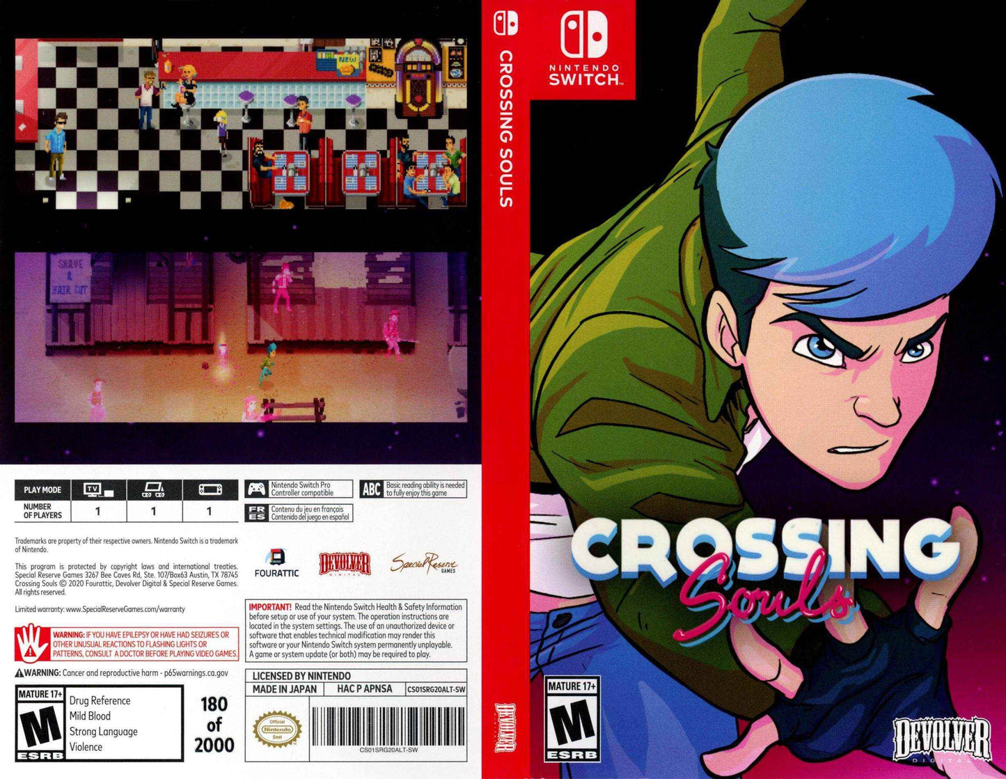 Crossing Souls Cover Art - WOI Solutions