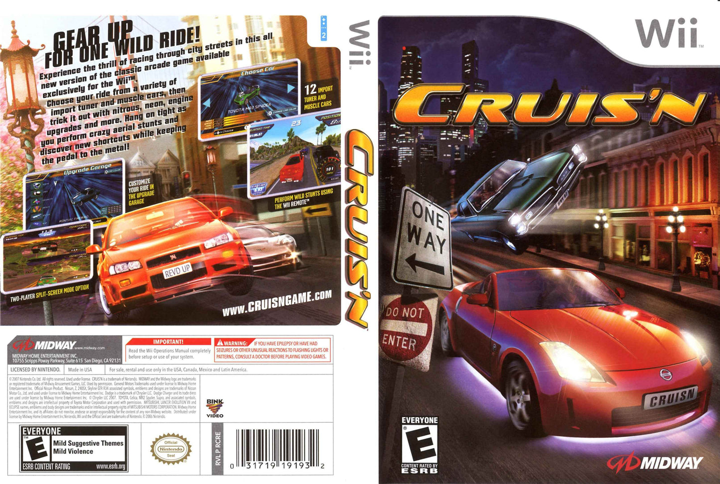 Cruis'n Cover Art - WOI Solutions