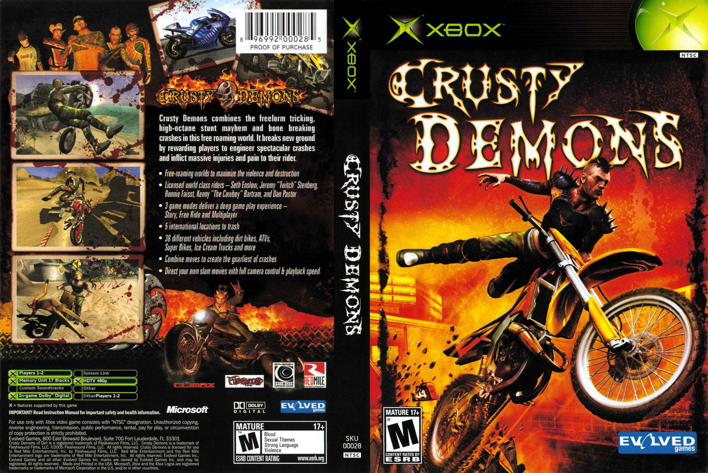 Crusty Demons Cover Art - WOI Solutions