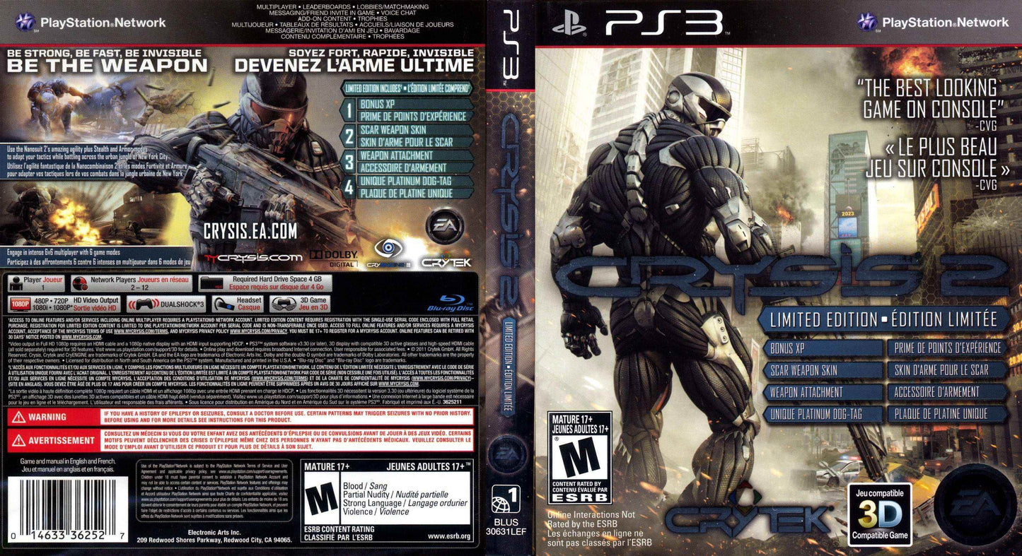 Crysis 2 Cover Art - WOI Solutions