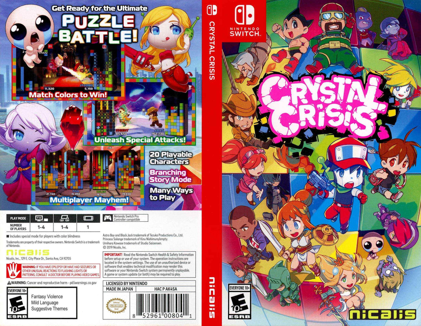Crystal Crisis Cover Art - WOI Solutions