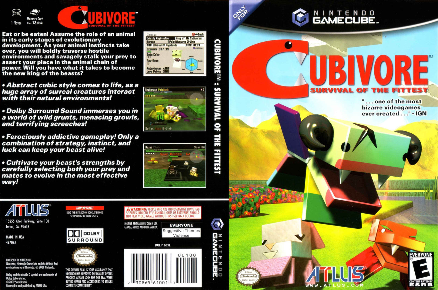 Cubivore Survival of the Fittest Cover Art - WOI Solutions