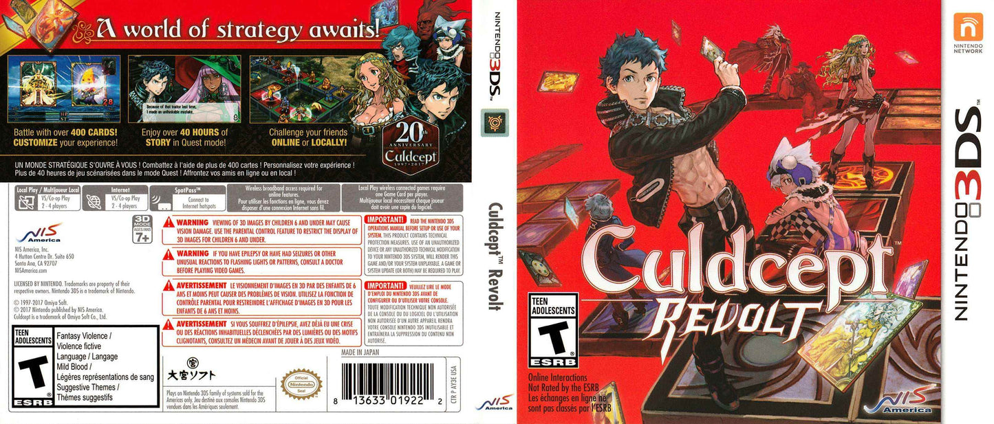 Culdcept Revolt Cover Art - WOI Solutions