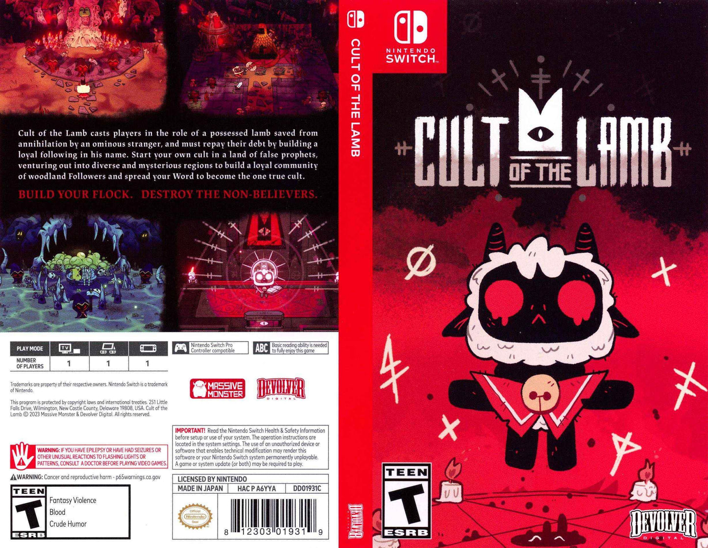 Cult of the Lamb Cover Art - WOI Solutions