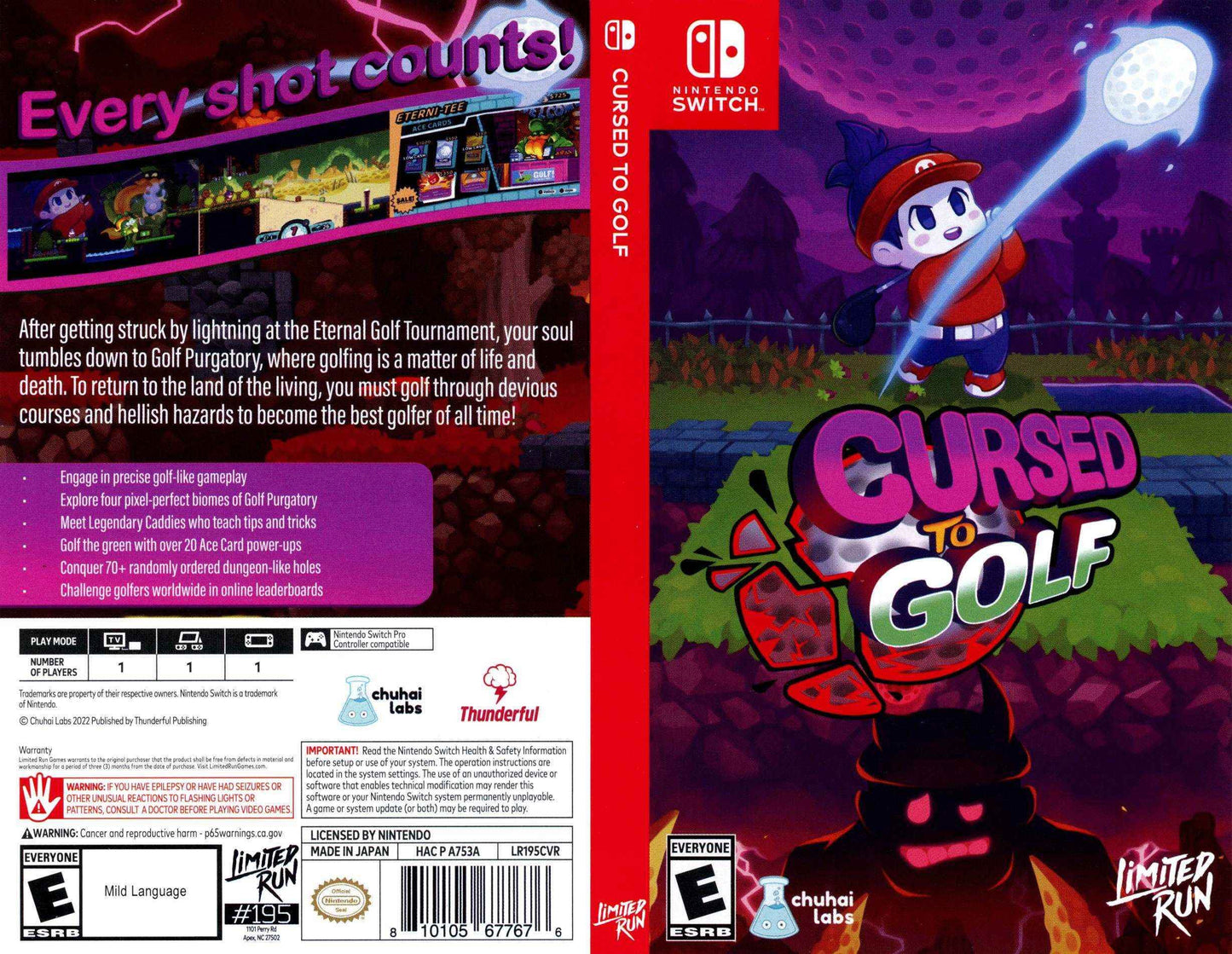 Cursed to Golf Cover Art - WOI Solutions