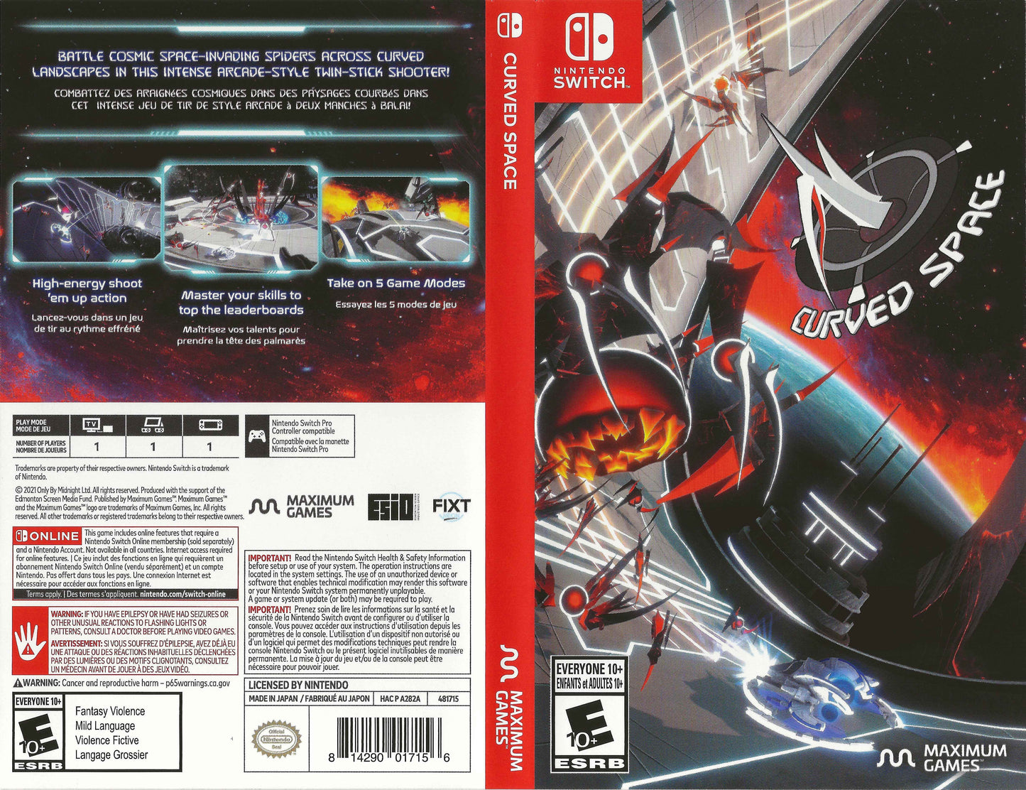 Curved Space Cover Art - WOI Solutions