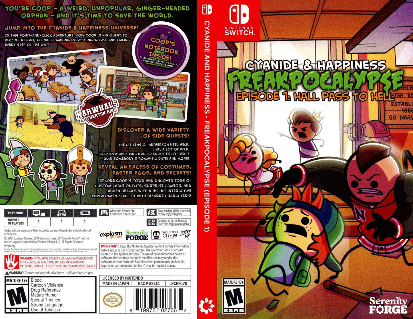 Cyanide & Happiness Freakpocalypse Episode 1 Cover Art - WOI Solutions