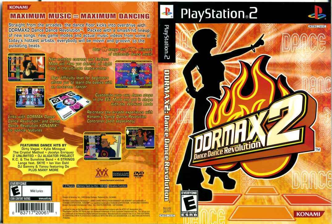 DDRMAX2 Dance Dance Revolution Cover Art - WOI Solutions