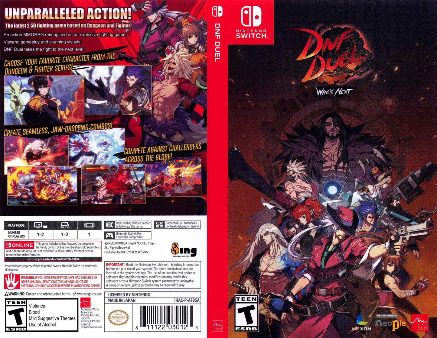 DNF Duel Cover Art - WOI Solutions