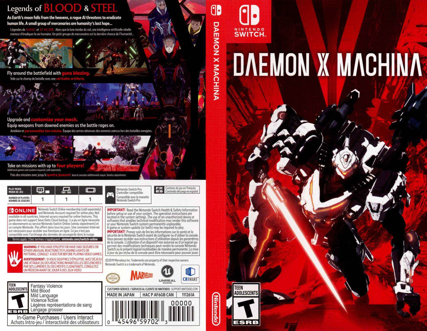 Daemon x Machina Cover Art - WOI Solutions