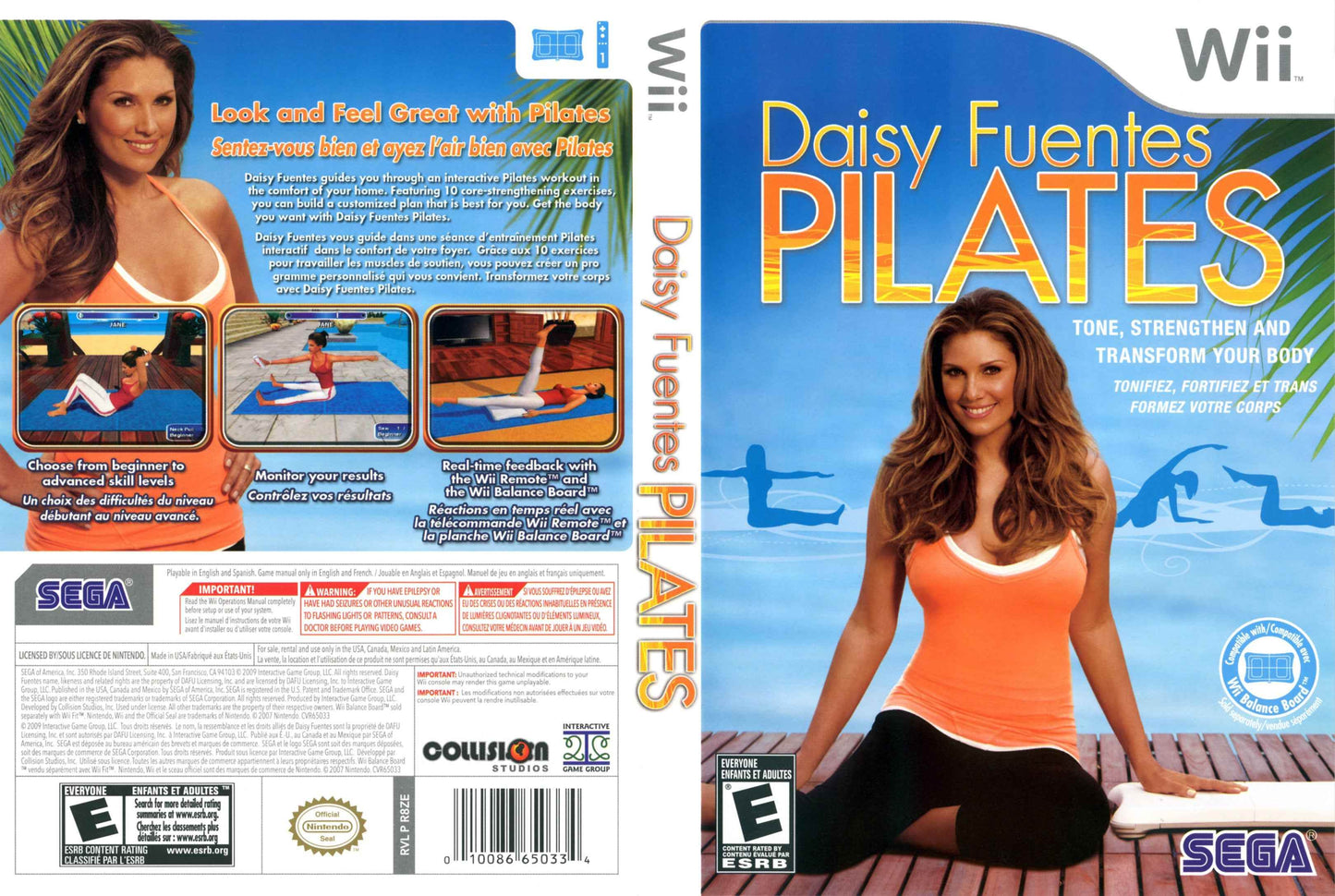 Daisy Fuentes Pilates Cover Art - WOI Solutions