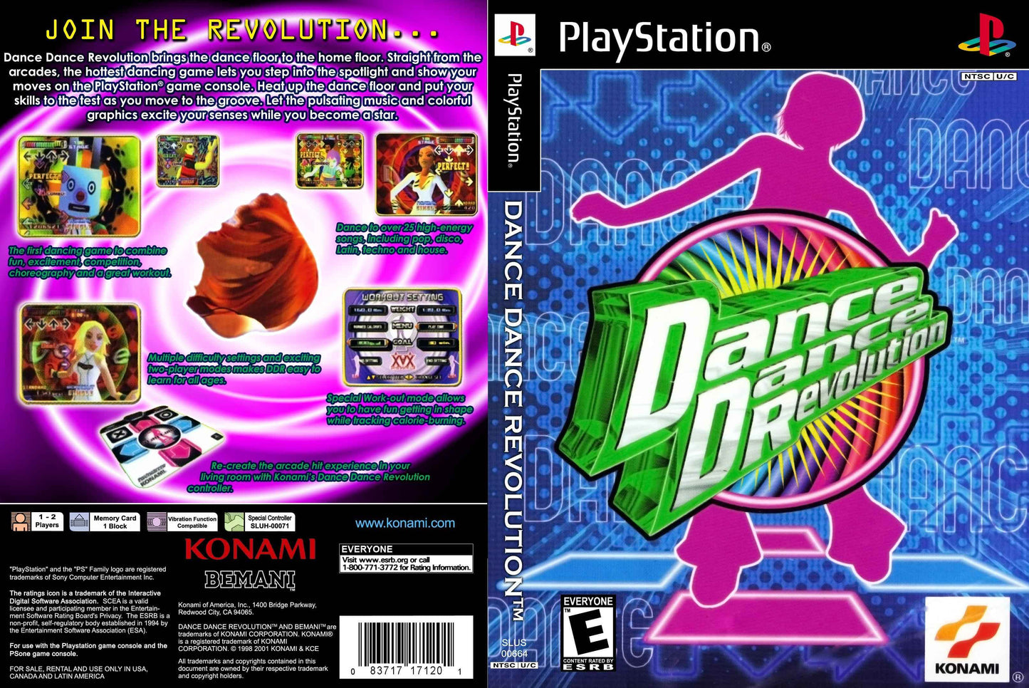 Dance Dance Revolution Cover Art - WOI Solutions