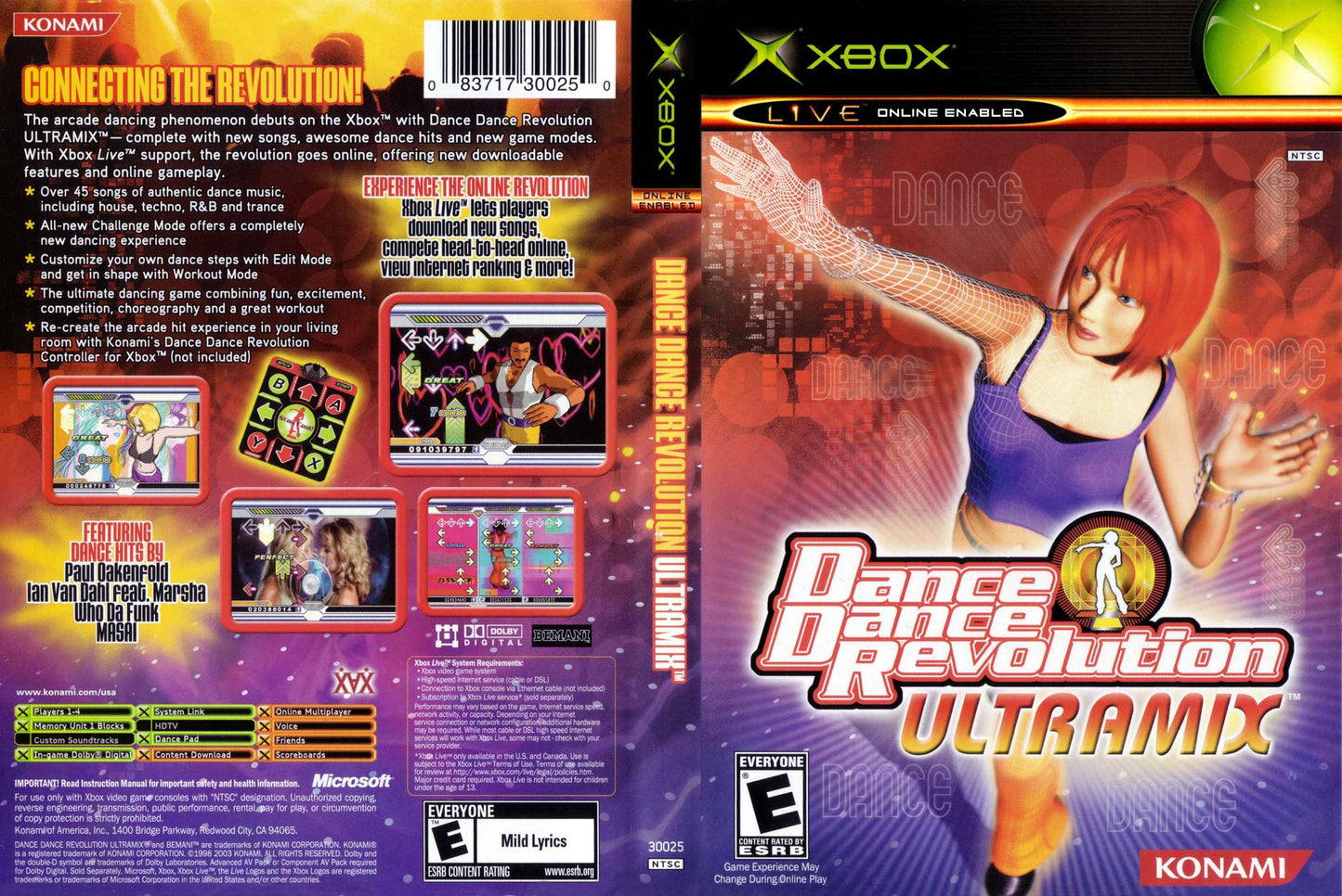 Dance Dance Revolution UltraMix Cover Art - WOI Solutions