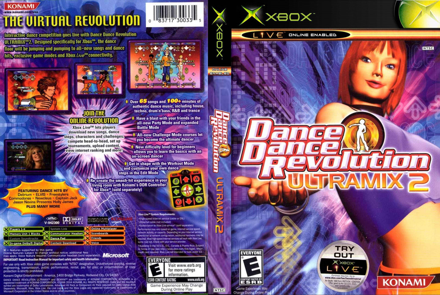 Dance Dance Revolution Ultramix 2 Cover Art - WOI Solutions