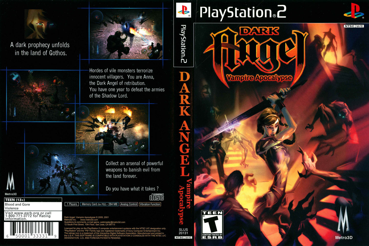 Dark Angel Vampire Apocalypse Cover Art - WOI Solutions