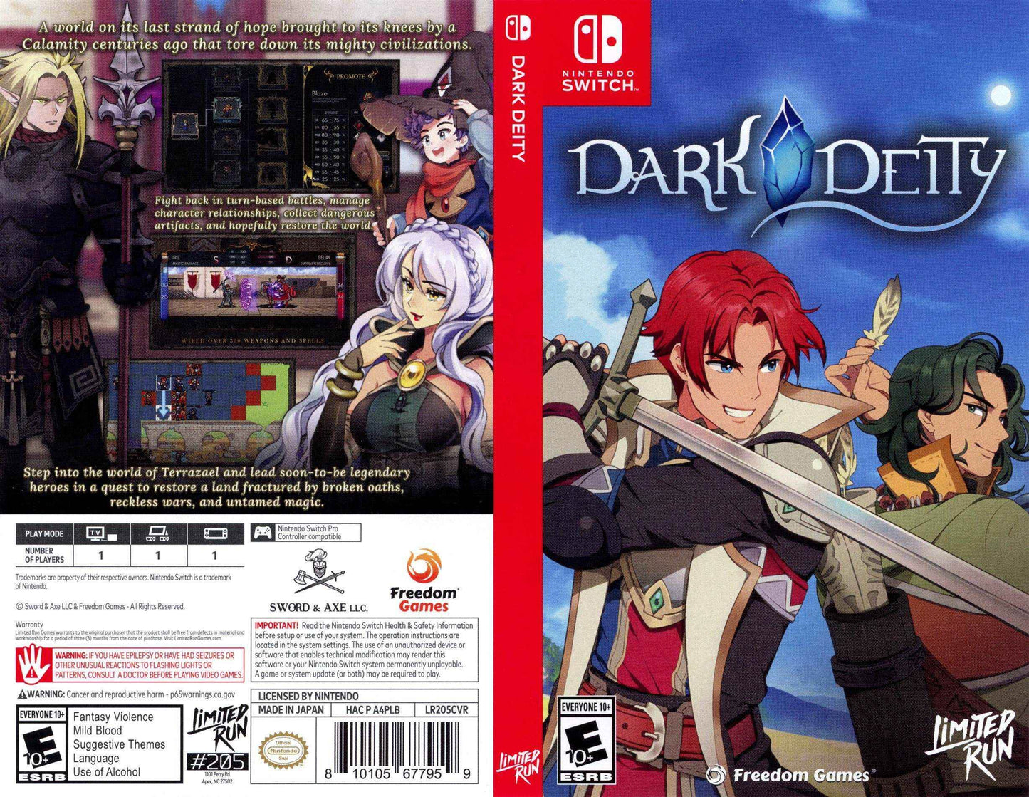 Dark Deity Cover Art - WOI Solutions
