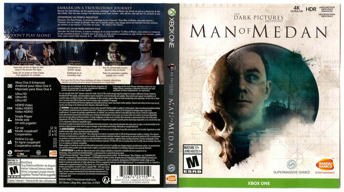 Dark Pictures Anthology Man of Medan Cover Art - WOI Solutions