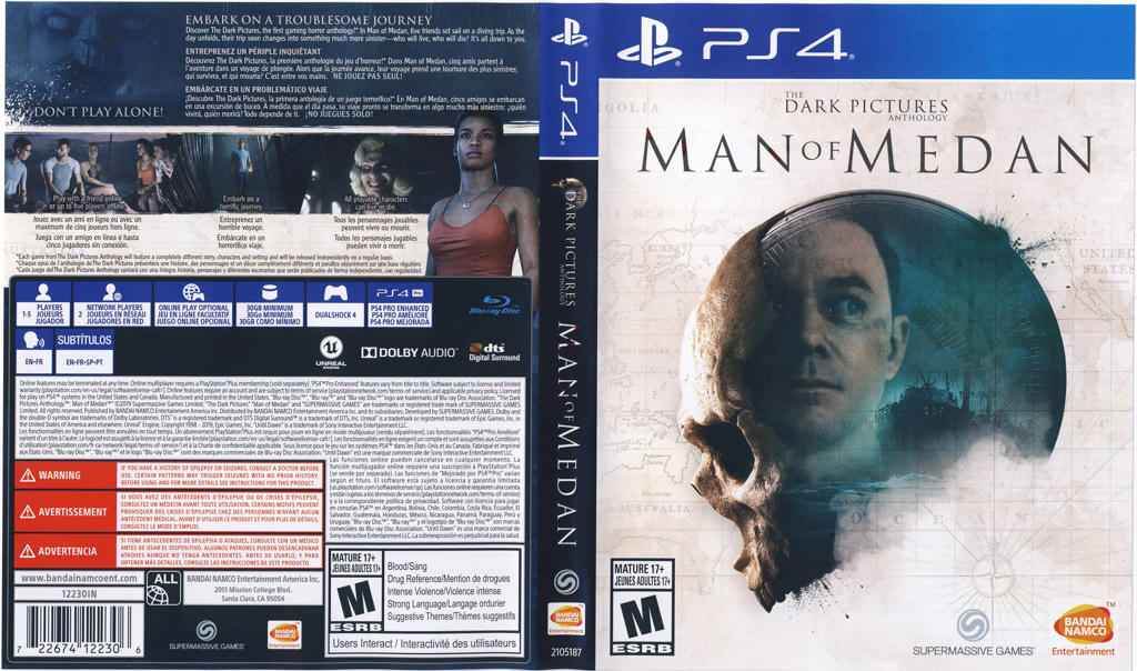 Dark Pictures Anthology Man of Medan Cover Art - WOI Solutions