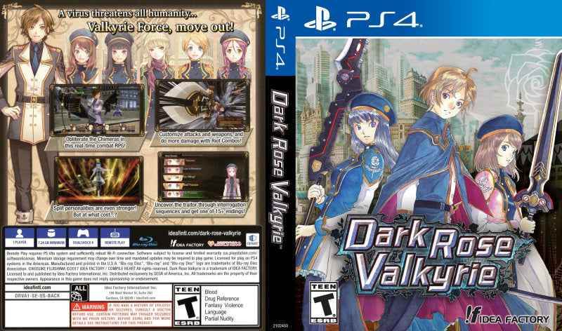Dark Rose Valkyrie Cover Art - WOI Solutions