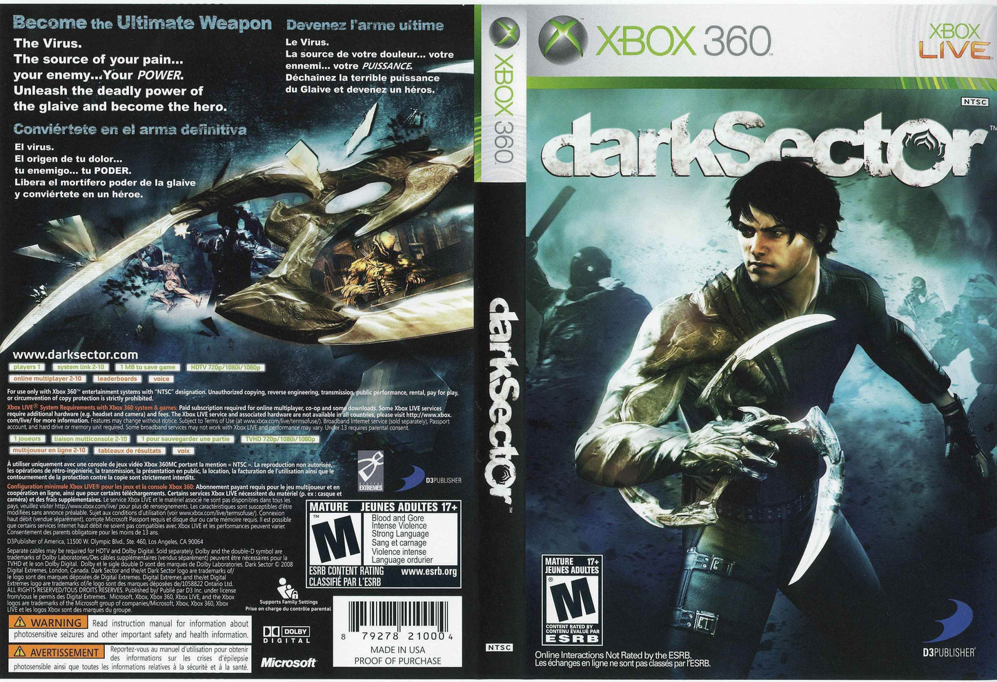 Dark Sector Cover Art - WOI Solutions