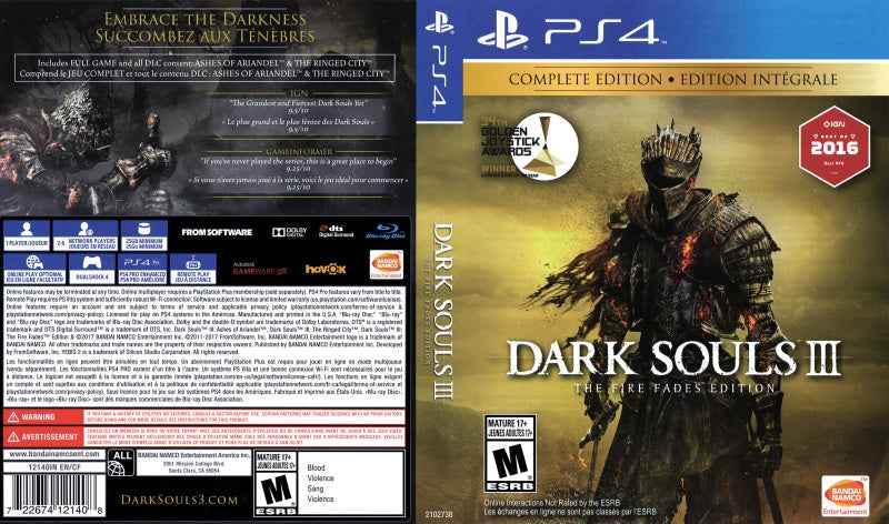 Dark Souls III Cover Art - WOI Solutions