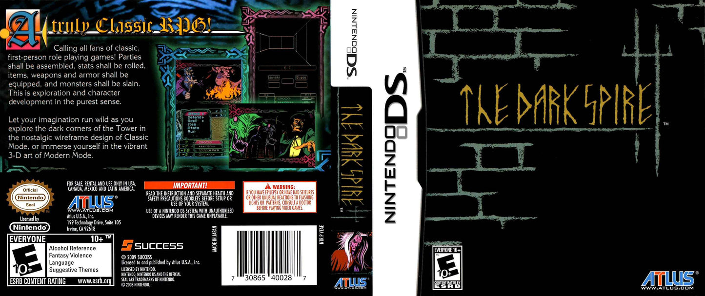 Dark Spire, The Cover Art - WOI Solutions