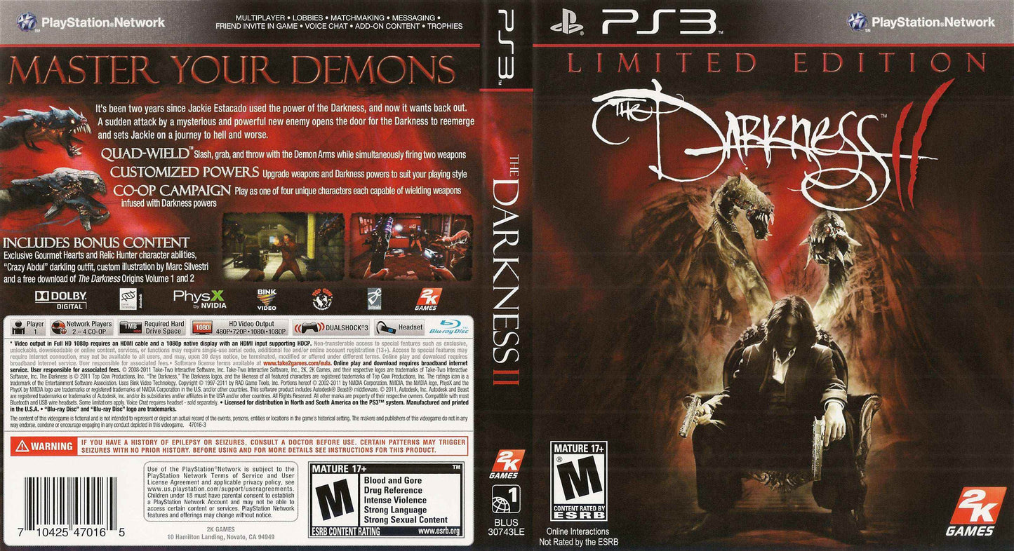 Darkness II Cover Art - WOI Solutions