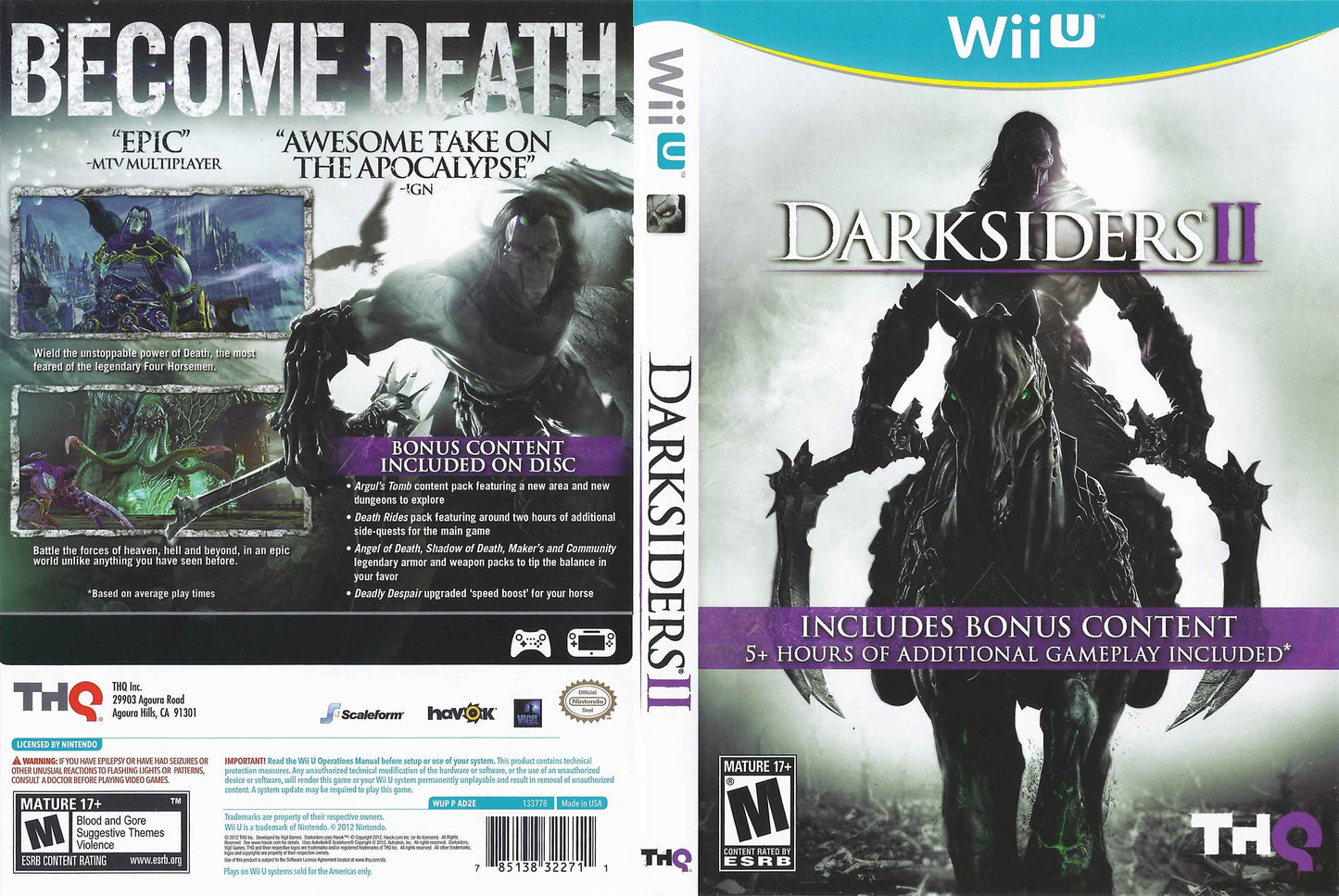 Darksiders II Cover Art - WOI Solutions