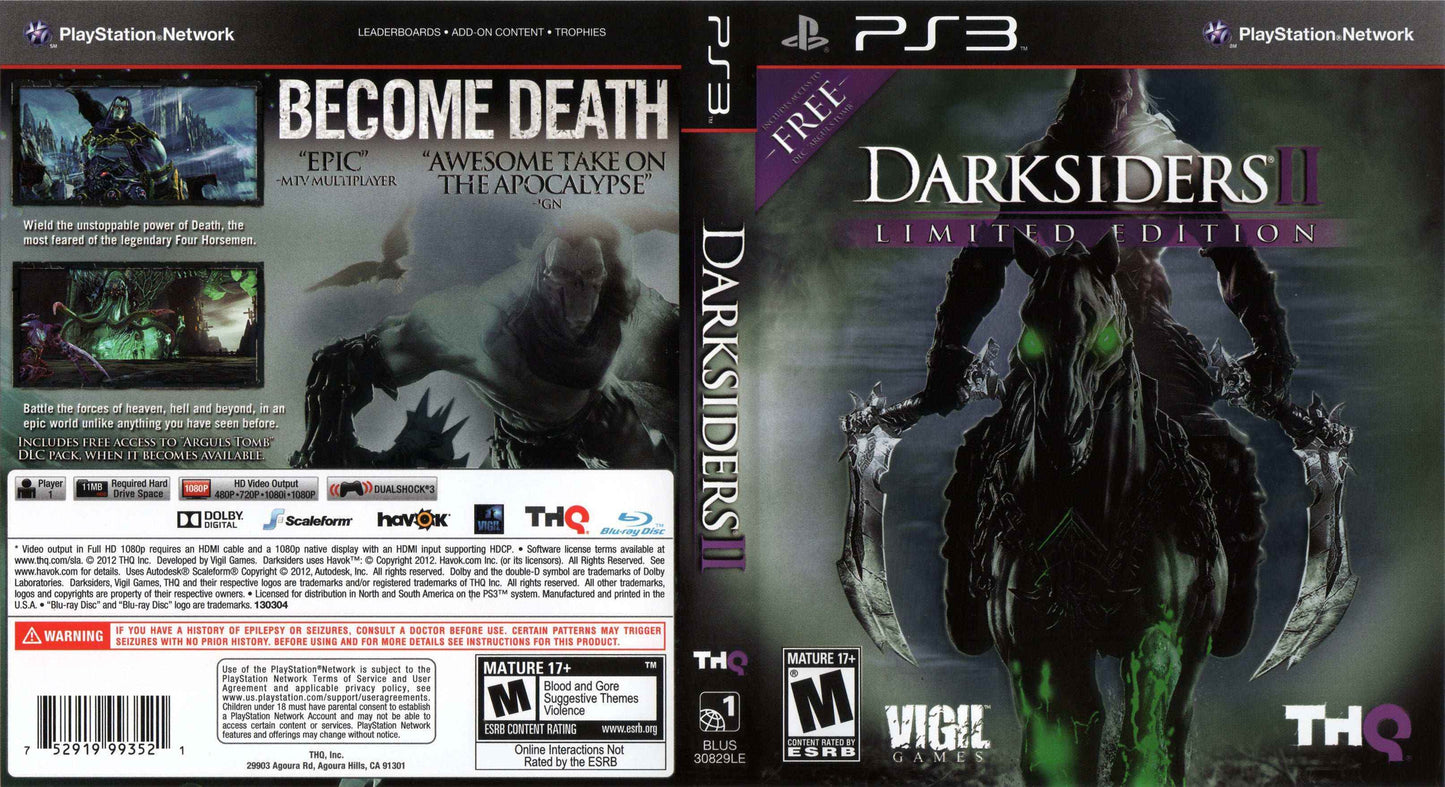 Darksiders II Cover Art - WOI Solutions