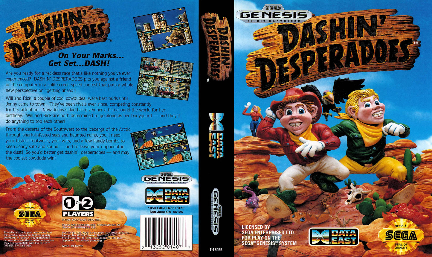 Dashin' Desperadoes Cover Art - WOI Solutions