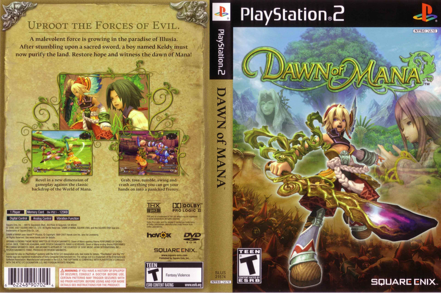 Dawn of Mana Cover Art - WOI Solutions