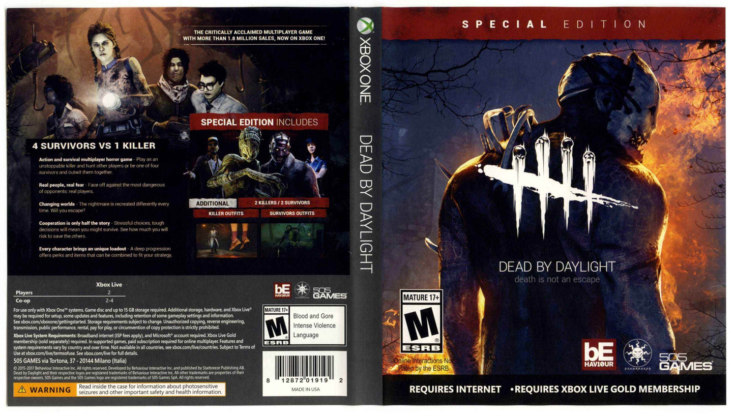 Dead By Daylight Special Edition Cover Art - WOI Solutions